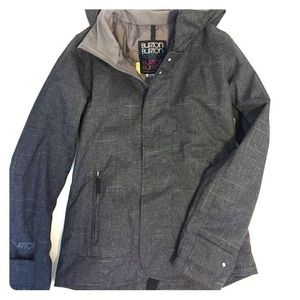 Burton Dryride Charcoal Grey Snowboarding Jacket
